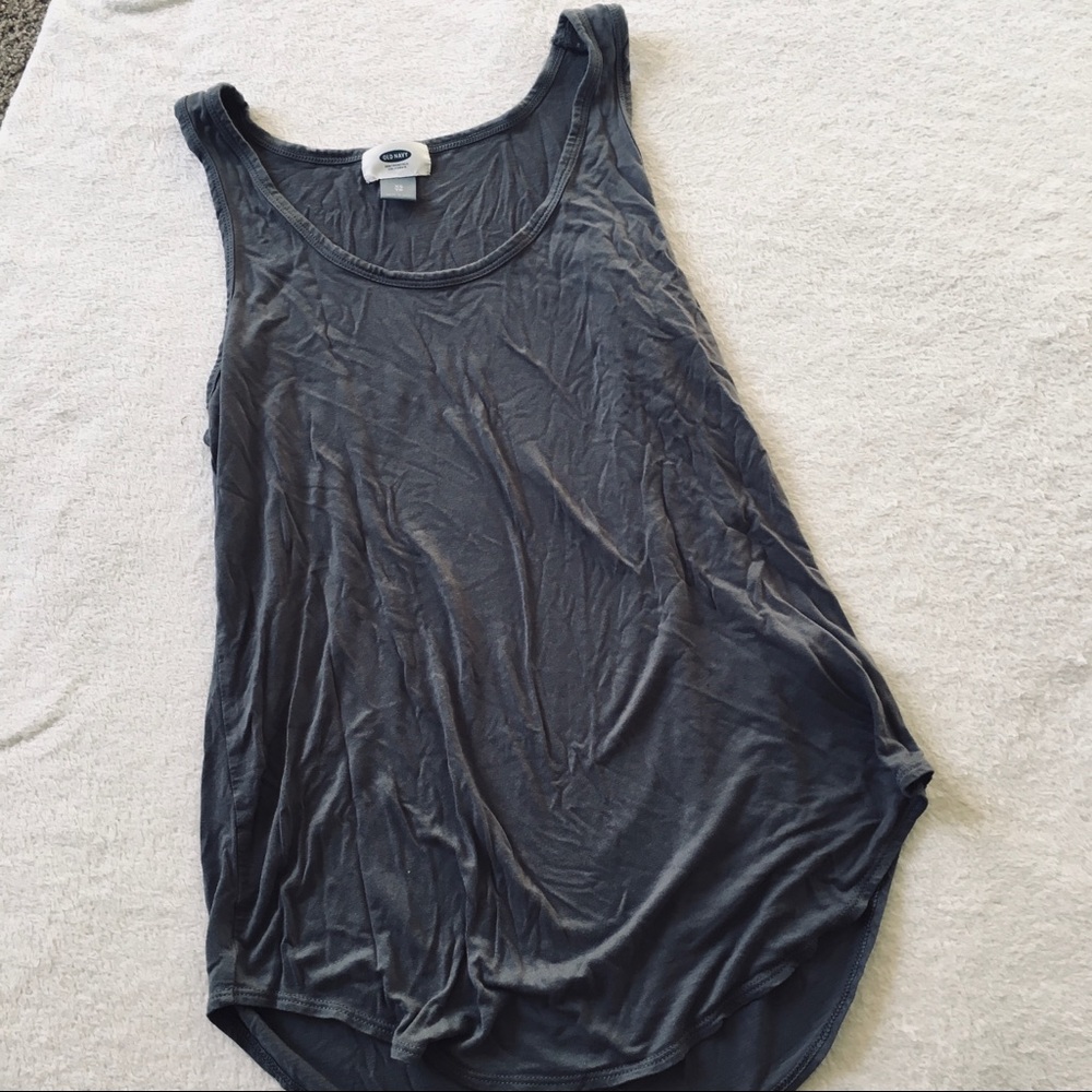 GRAY WORKOUT TANK TOP